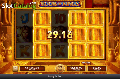 Скрин8. Book Of Kings (Rarestone Gaming) слот