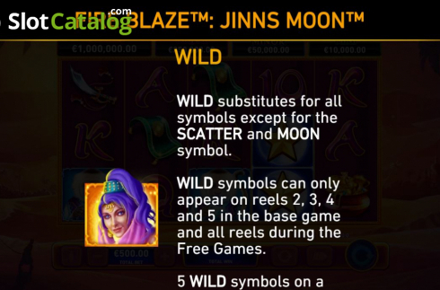 Скрин5. Jinns Moon слот