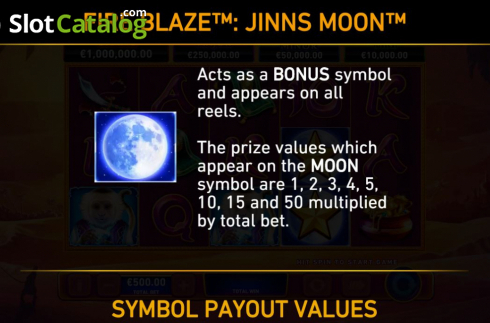 Скрин7. Jinns Moon слот