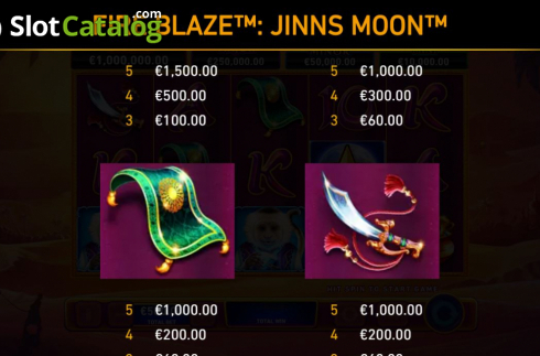 Скрин8. Jinns Moon слот