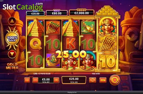 Скрин6. Gold Pile Toltec Treasure слот
