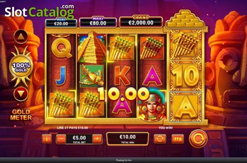 Скрин7. Gold Pile Toltec Treasure слот