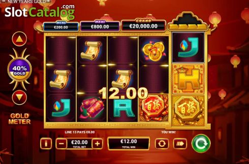 Скрин4. Gold Pile: New Years Gold слот