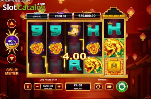 Скрин7. Gold Pile: New Years Gold слот