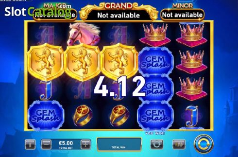 Скрин6. Kings Court Gem Splash слот