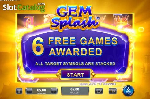 Скрин7. Kings Court Gem Splash слот