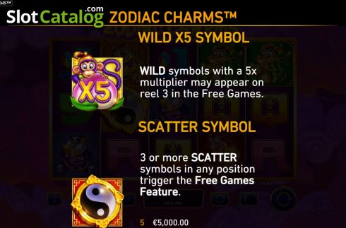 Скрин9. Zodiac Charms слот