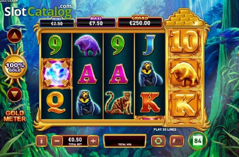 Скрин2. Gold Pile Orangutan слот