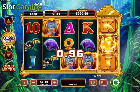 Скрин5. Gold Pile Orangutan слот