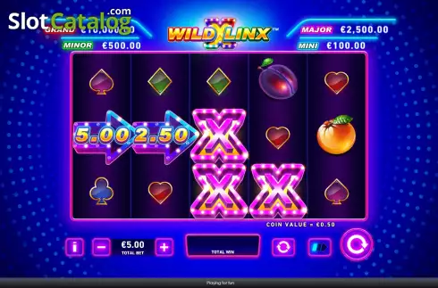 Скрин2. Wild Linx слот