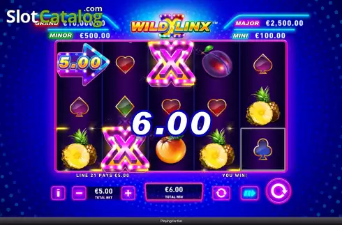 Скрин3. Wild Linx слот