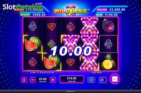 Скрин5. Wild Linx слот