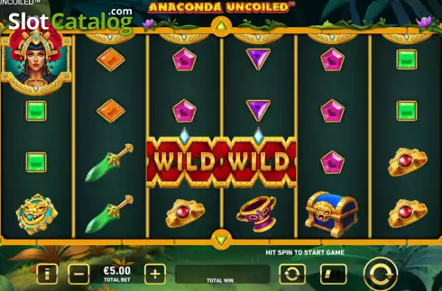 Скрин3. Anaconda Uncoiled слот