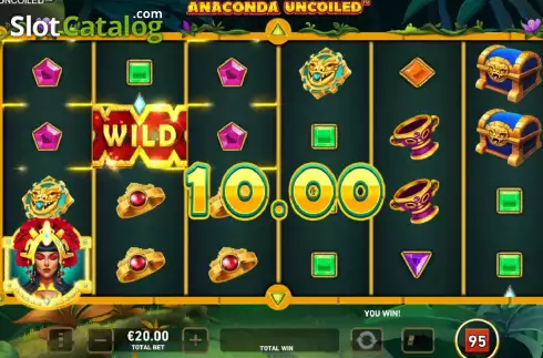 Скрин4. Anaconda Uncoiled слот
