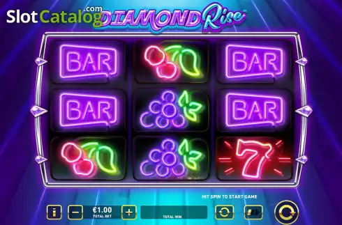 Скрин2. Diamond Rise слот