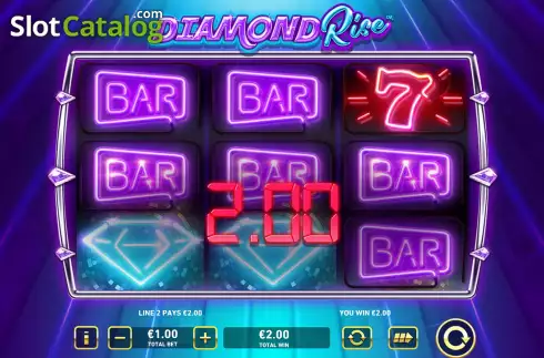 Скрин3. Diamond Rise слот