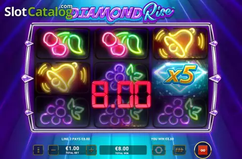 Скрин4. Diamond Rise слот