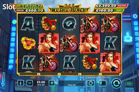 Скрин3. Wushu Punch слот