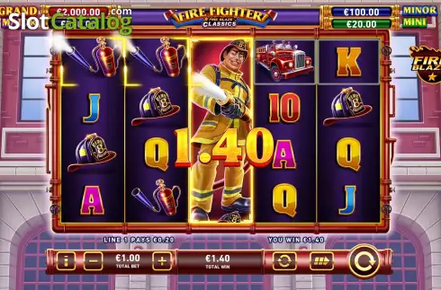 Скрин4. Fire Blaze Fire Fighter слот