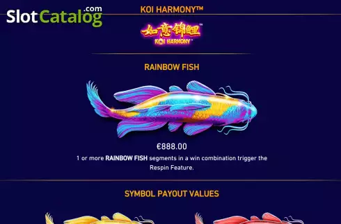 Скрин8. Koi Harmony слот