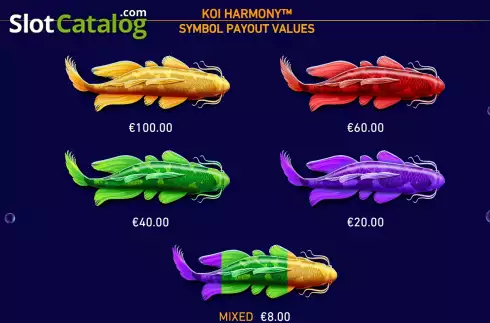 Скрин9. Koi Harmony слот