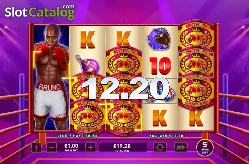 Скрин7. Frank Bruno Sporting Legends слот