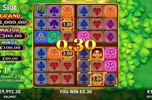 Скрин3. Fire Blaze Quattro: Celtic Charm слот