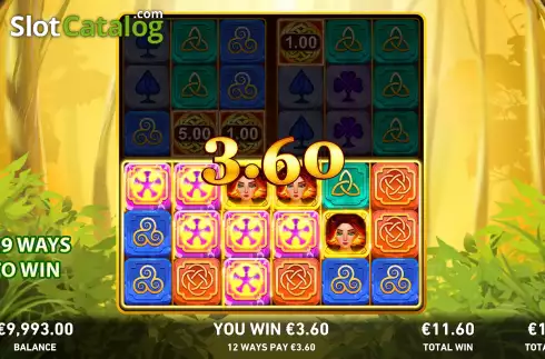 Скрин9. Fire Blaze Quattro: Celtic Charm слот