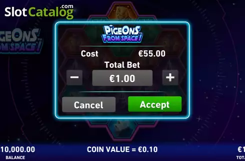Скрин7. Pigeons From Space! слот