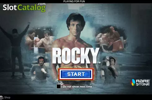 Скрин2. Rocky (Rarestone Gaming) слот