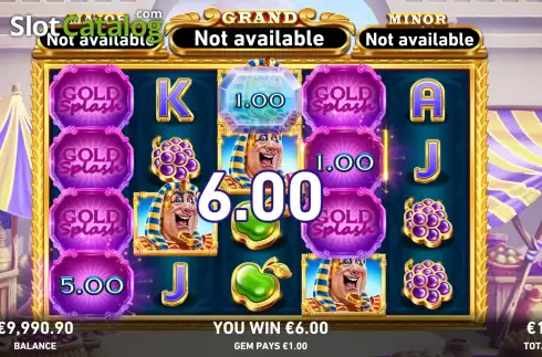 Скрин5. Gold Splash: Toots Froots слот