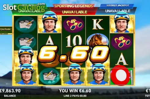 Скрин3. Grand National Sporting Legends слот