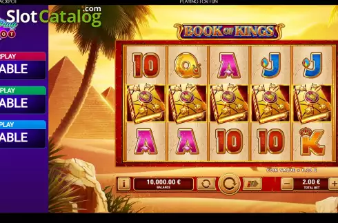 Скрин2. Book of Kings: Power Play слот