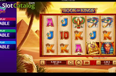 Скрин3. Book of Kings: Power Play слот