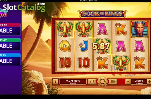 Скрин4. Book of Kings: Power Play слот
