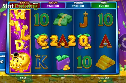 Скрин7. Piggies And The Bank Mega Fire Blaze слот