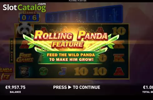 Скрин5. Panda Blitz слот