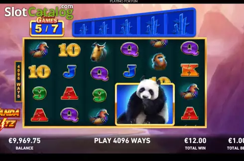 Скрин7. Panda Blitz слот