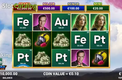 Скрин2. Mega Fire Blaze: Breaking Bad слот