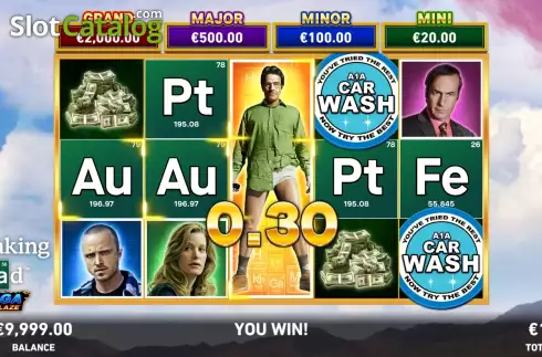 Скрин3. Mega Fire Blaze: Breaking Bad слот