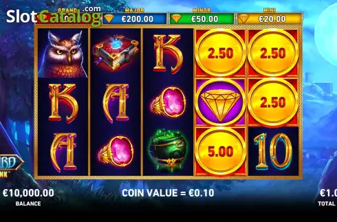 Скрин2. Blue Wizard: Cash Collect & Link слот
