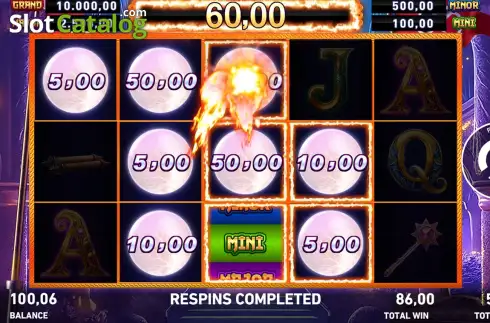 Скрин3. Fire Blaze: PS Wizard слот