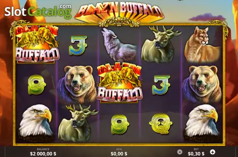 Скрин2. Blaz'n Buffalo слот