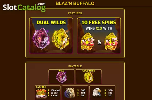 Скрин6. Blaz'n Buffalo слот