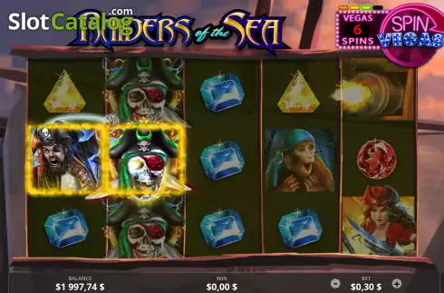 Скрин4. Raiders of the Sea слот