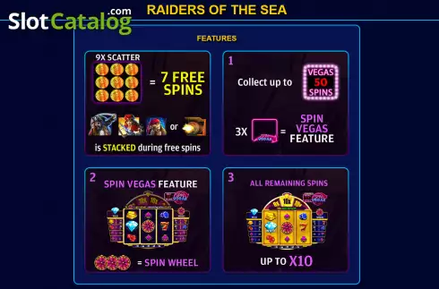 Скрин5. Raiders of the Sea слот