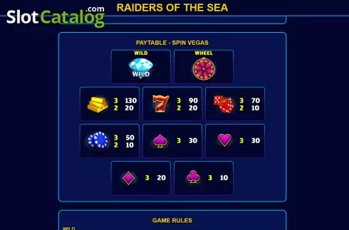 Скрин7. Raiders of the Sea слот