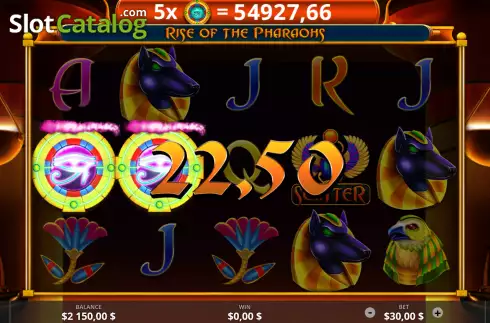 Скрин4. Rise of the Pharaohs (Ready Play Gaming) слот