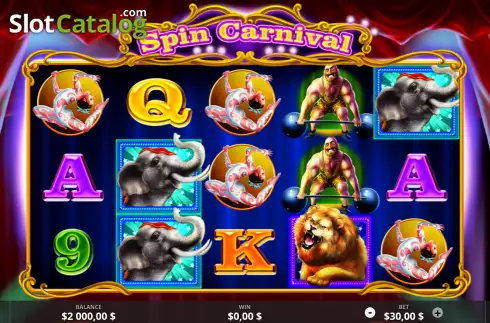 Скрин2. Spin Carnival слот