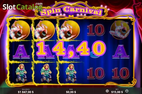 Скрин4. Spin Carnival слот